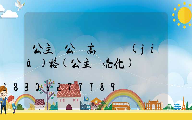 公主嶺公園高桿燈價(jià)格(公主嶺亮化)