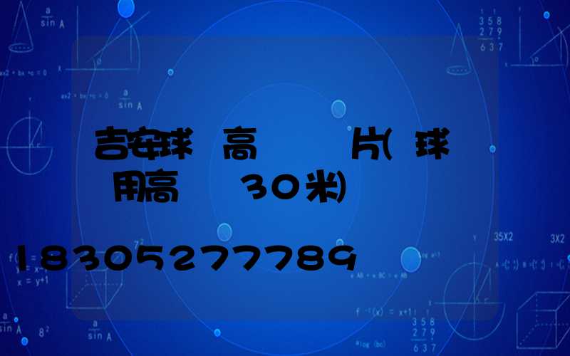 吉安球場高桿燈圖片(球場專用高桿燈30米)