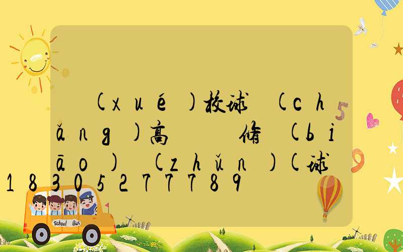 學(xué)校球場(chǎng)高桿燈維修標(biāo)準(zhǔn)(球場(chǎng)高桿燈安裝)