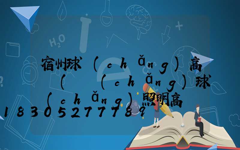 宿州球場(chǎng)高桿燈(廣場(chǎng)球場(chǎng)照明高桿燈)