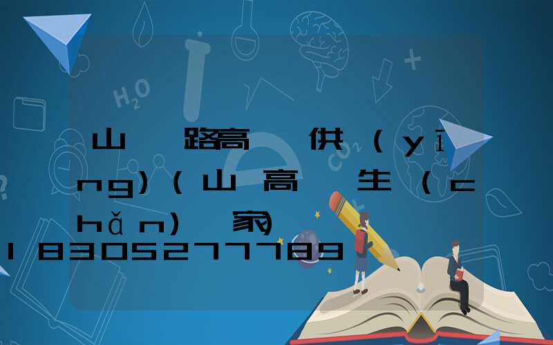 山東馬路高桿燈供應(yīng)(山東高桿燈生產(chǎn)廠家)