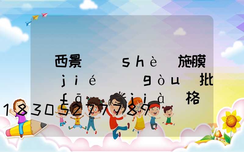 廣西景觀設(shè)施膜結(jié)構(gòu)批發(fā)價(jià)格