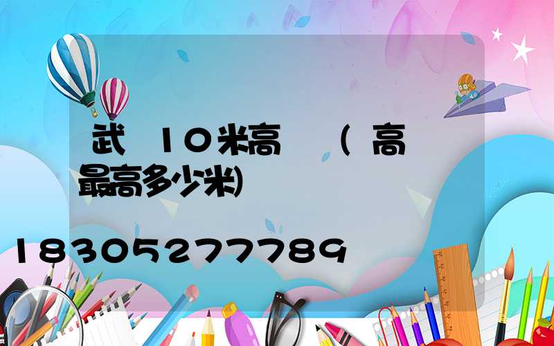 武漢10米高桿燈(高桿燈最高多少米)