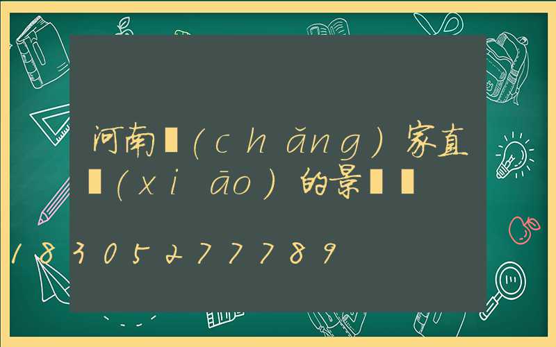 河南廠(chǎng)家直銷(xiāo)的景觀燈