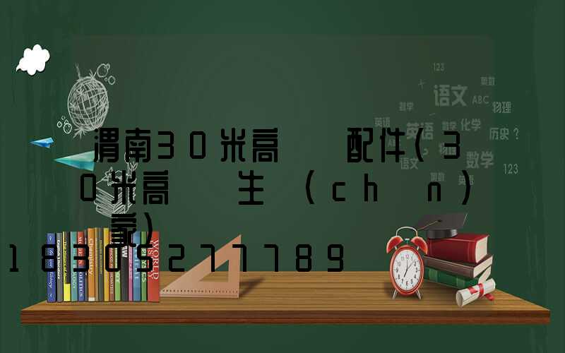 渭南30米高桿燈配件(30米高桿燈生產(chǎn)廠家)