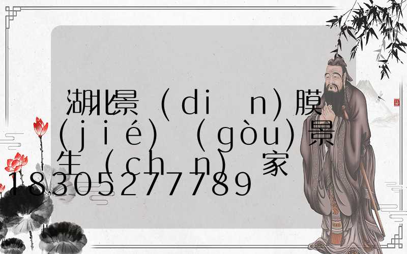 湖北景點(diǎn)膜結(jié)構(gòu)景觀生產(chǎn)廠家