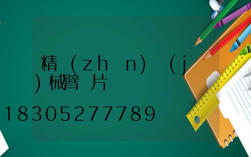 精準(zhǔn)機(jī)械臂圖片