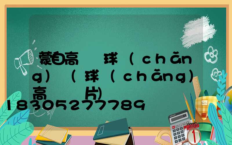 蒙自高桿燈球場(chǎng)廠(球場(chǎng)高桿燈圖片)