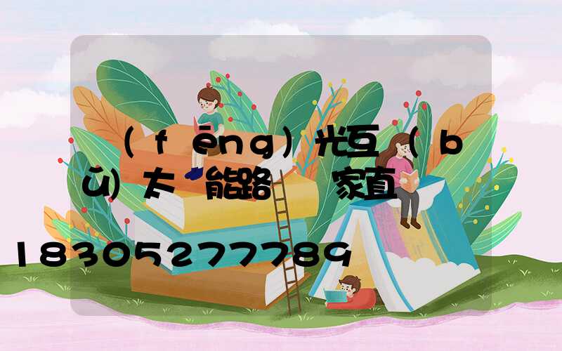 風(fēng)光互補(bǔ)太陽能路燈廠家直銷